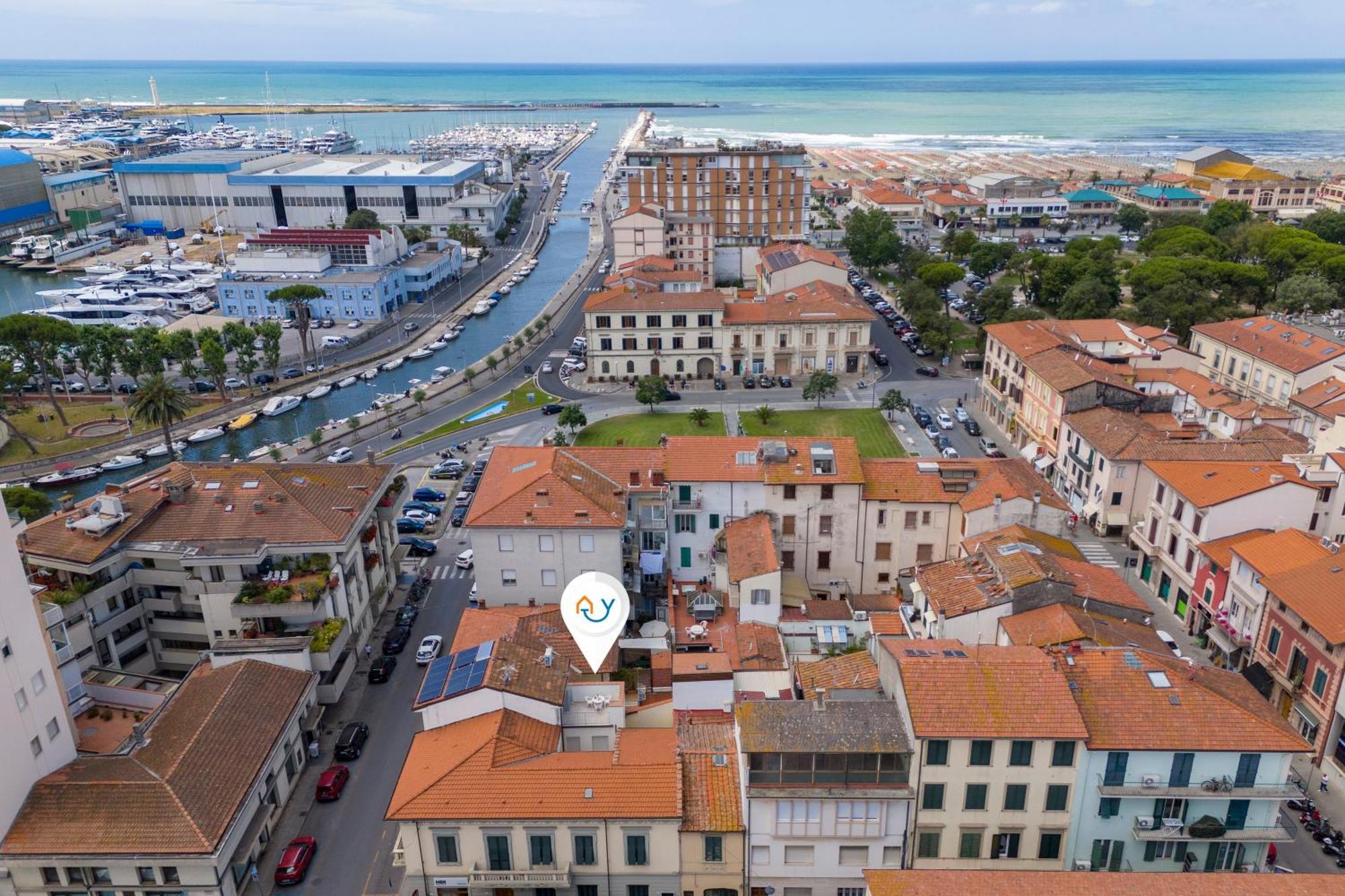 La Suite 2 Ondina Viareggio 200M From Sea - Happy Rentals Exterior foto